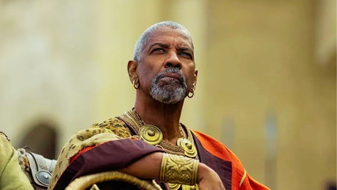 Denzel Washington em Gladiador 2